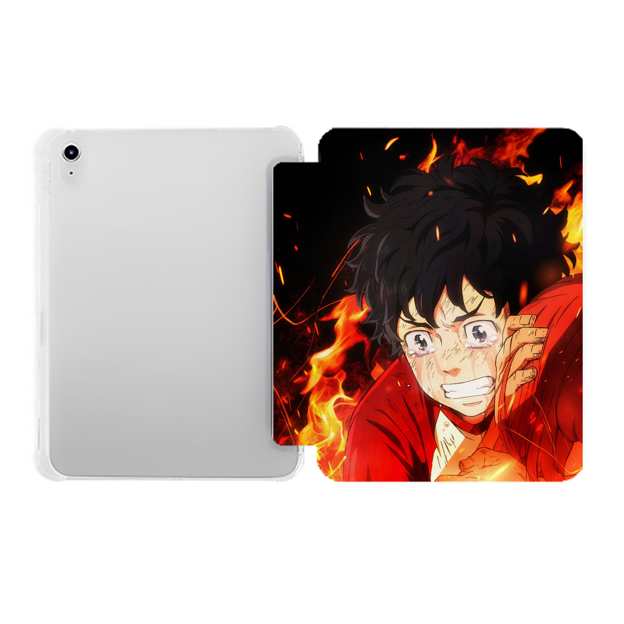 （画像用） 東京リベンジャーズ Tokyo Revengers IPad ケース ペン収納付き 三つ折りスタンド PUレザー×シリコン 対応機種9.5/10.5/10.9インチ